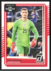 Matt Freese, Kartička, 2026 Panini Donruss Road to FIFA World Cup, BASE