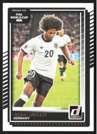 Serge Gnabry, Card, 2026 Panini Donruss Road to FIFA World Cup, BASE
