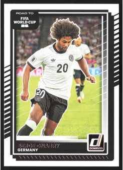 Serge Gnabry, Card, 2026 Panini Donruss Road to FIFA World Cup, BASE