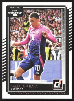 Jamal Musiala, Card, 2026 Panini Donruss Road to FIFA World Cup, BASE