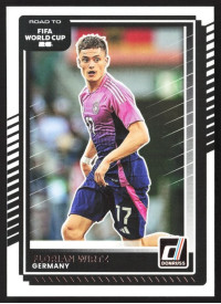 Florian Wirtz, Card, 2026 Panini Donruss Road to FIFA World Cup, BASE