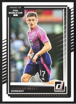 Florian Wirtz, Card, 2026 Panini Donruss Road to FIFA World Cup, BASE