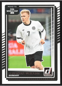 Jonathan Burkardt, Kartička, 2026 Panini Donruss Road to FIFA World Cup, BASE