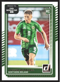Callum Marshall, Card, 2026 Panini Donruss Road to FIFA World Cup, BASE