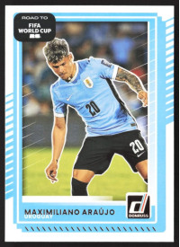Maximiliano Araujo, Card, 2026 Panini Donruss Road to FIFA World Cup, BASE