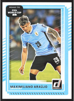 Maximiliano Araujo, Card, 2026 Panini Donruss Road to FIFA World Cup, BASE