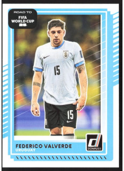 Federico Valverde, Card, 2026 Panini Donruss Road to FIFA World Cup, BASE