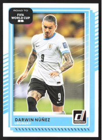 Darwin Nunez, Card, 2026 Panini Donruss Road to FIFA World Cup, BASE