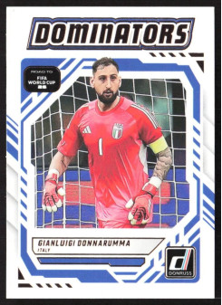 Gianluigi Donnarumma, Card, 2026 Panini Donruss Road to FIFA World Cup, INSERT
