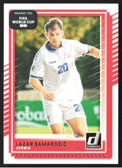 Lazar Samardzic, Card, 2026 Panini Donruss Road to FIFA World Cup, BASE