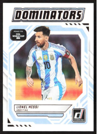Lionel Messi, Kartička, 2026 Panini Donruss Road to FIFA World Cup, INSERT