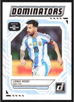 Lionel Messi, Card, 2026 Panini Donruss Road to FIFA World Cup, INSERT
