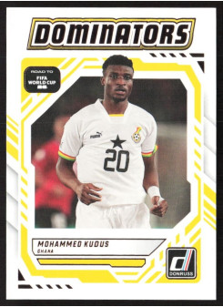 Mohammed Kudus, Kartička, 2026 Panini Donruss Road to FIFA World Cup, INSERT
