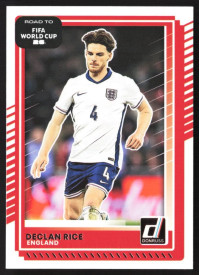 Declan Rice, Kartička, 2026 Panini Donruss Road to FIFA World Cup, BASE