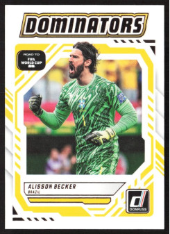 Alisson Becker, Card, 2026 Panini Donruss Road to FIFA World Cup, INSERT