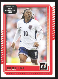 Eberechi Eze, Kartička, 2026 Panini Donruss Road to FIFA World Cup, BASE