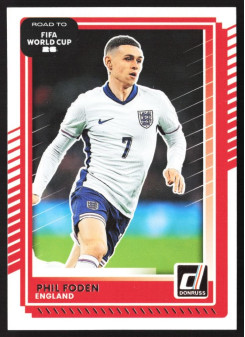 Phil Foden, Kartička, 2026 Panini Donruss Road to FIFA World Cup, BASE