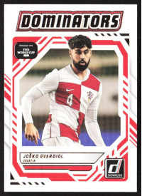 Josko Gvardiol, Kartička, 2026 Panini Donruss Road to FIFA World Cup, INSERT