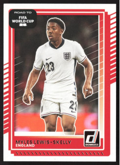 Myles Lewis-Skelly, Kartička, 2026 Panini Donruss Road to FIFA World Cup, BASE