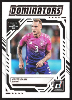 David Raum, Kartička, 2026 Panini Donruss Road to FIFA World Cup, INSERT