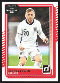 Jarrod Bowen, Card, 2026 Panini Donruss Road to FIFA World Cup, BASE