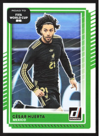 Cesar Huerta, Kartička, 2026 Panini Donruss Road to FIFA World Cup, BASE
