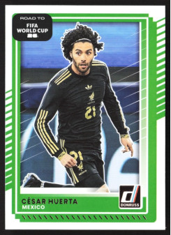 Cesar Huerta, Kartička, 2026 Panini Donruss Road to FIFA World Cup, BASE