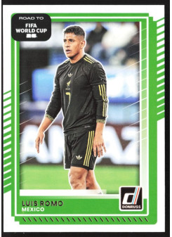 Luis Romo, Card, 2026 Panini Donruss Road to FIFA World Cup, BASE