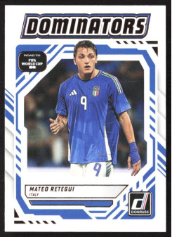 Mateo Retegui, Kartička, 2026 Panini Donruss Road to FIFA World Cup, INSERT