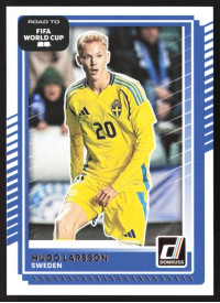 Hugo Larsson, Kartička, 2026 Panini Donruss Road to FIFA World Cup, BASE