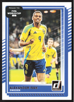 Alexander Isak, Kartička, 2026 Panini Donruss Road to FIFA World Cup, BASE