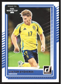 Viktor Gyokeres, Kartička, 2026 Panini Donruss Road to FIFA World Cup, BASE