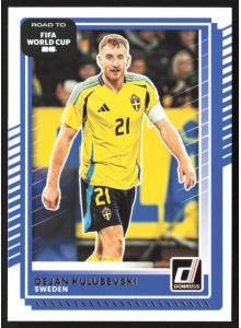 Dejan Kulusevski, Card, 2026 Panini Donruss Road to FIFA World Cup, BASE