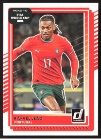Rafael Leao, Card, 2026 Panini Donruss Road to FIFA World Cup, BASE