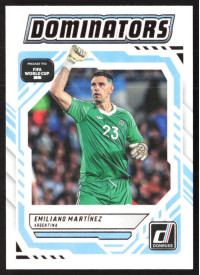Emiliano Martinez, Kartička, 2026 Panini Donruss Road to FIFA World Cup, INSERT