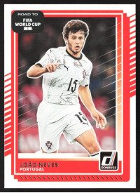 Joao Neves, Kartička, 2026 Panini Donruss Road to FIFA World Cup, BASE
