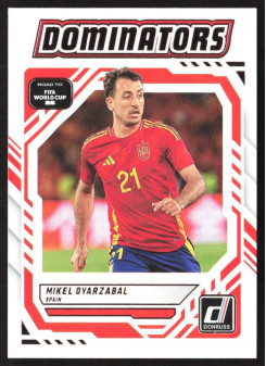 Mikel Oyarzabal, Kartička, 2026 Panini Donruss Road to FIFA World Cup, INSERT