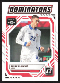 Dusan Vlahovic, Kartička, 2026 Panini Donruss Road to FIFA World Cup, INSERT