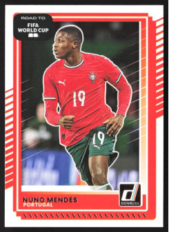 Nuno Mendes, Card, 2026 Panini Donruss Road to FIFA World Cup, BASE