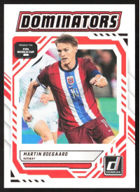 Martin Odegaard, Kartička, 2026 Panini Donruss Road to FIFA World Cup, INSERT