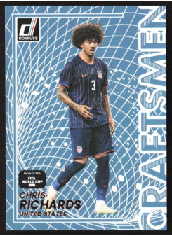 Chris Richards, Card, 2026 Panini Donruss Road to FIFA World Cup, INSERT