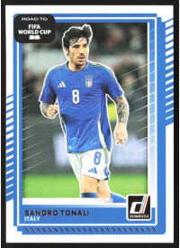 Sandro Tonali, Card, 2026 Panini Donruss Road to FIFA World Cup, BASE