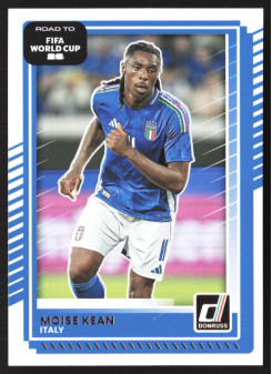 Moise Kean, Kartička, 2026 Panini Donruss Road to FIFA World Cup, BASE