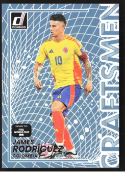 James Rodriguez, Card, 2026 Panini Donruss Road to FIFA World Cup, INSERT