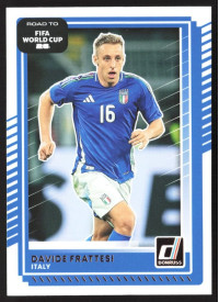 Davide Frattesi, Card, 2026 Panini Donruss Road to FIFA World Cup, BASE