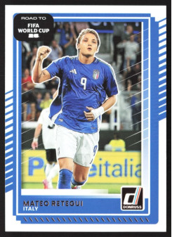 Mateo Retegui, Kartička, 2026 Panini Donruss Road to FIFA World Cup, BASE