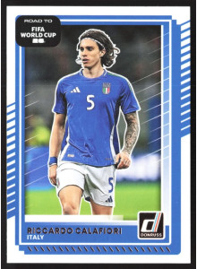 Riccardo Calafiori, Kartička, 2026 Panini Donruss Road to FIFA World Cup, BASE