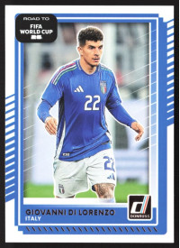 Giovanni Di Lorenzo, Card, 2026 Panini Donruss Road to FIFA World Cup, BASE
