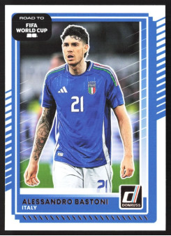 Alessandro Bastoni, Card, 2026 Panini Donruss Road to FIFA World Cup, BASE
