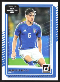 Samuele Ricci, Card, 2026 Panini Donruss Road to FIFA World Cup, BASE